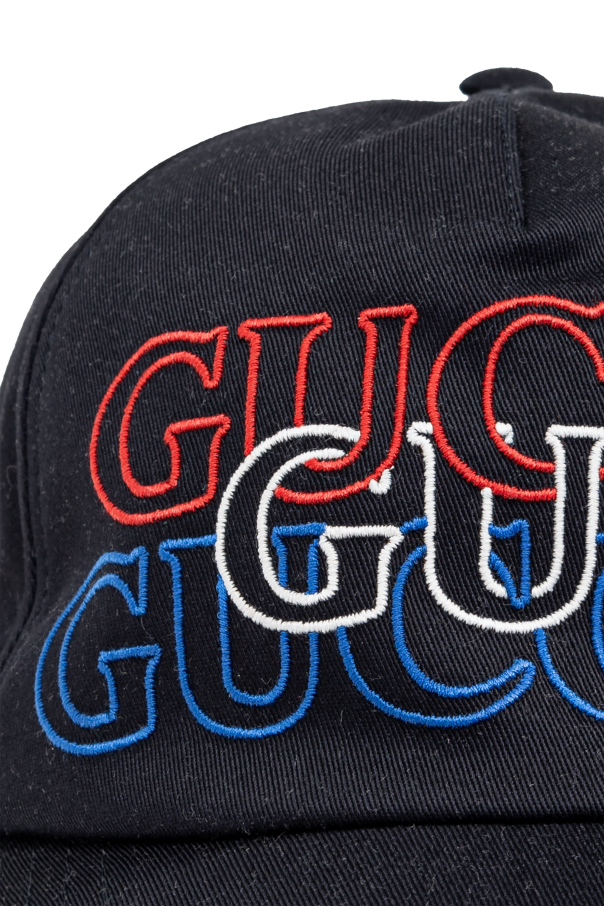 Navy blue Cap with a visor Gucci Vitkac Canada